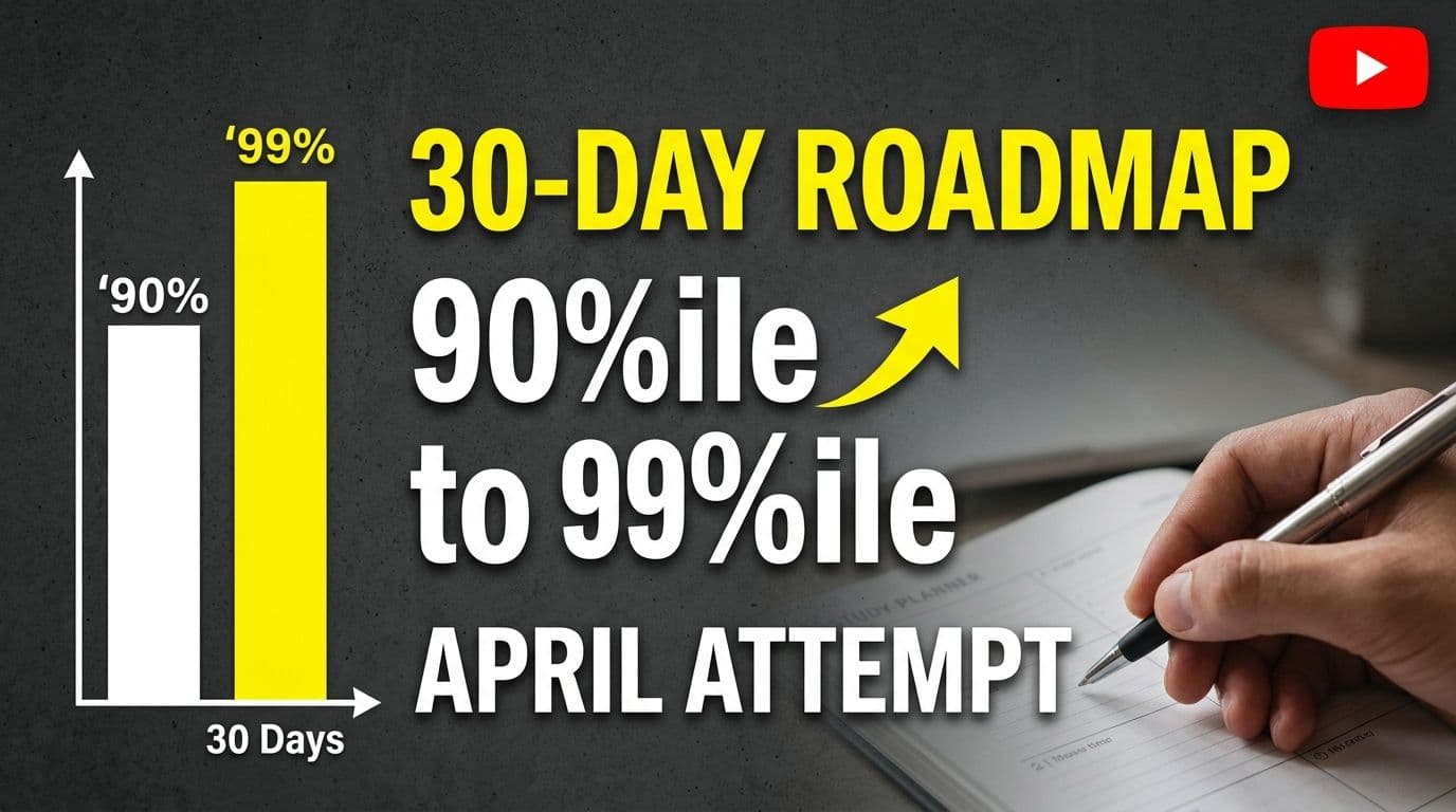 JEE 2026 30 Day Roadmap Strategy